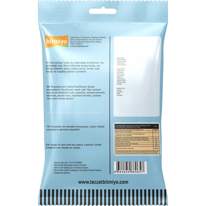 TUZSUZ AY ÇEKİRDEĞİ